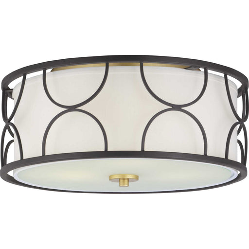 Myhouse Lighting Progress Lighting - P350132-031 - Three Light Flush Mount - Landree - Black