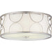 Myhouse Lighting Progress Lighting - P350132-134 - Three Light Flush Mount - Landree - Silver Ridge