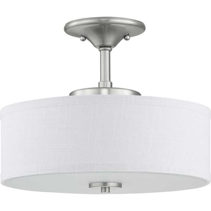 Myhouse Lighting Progress Lighting - P350134-009-30 - LED Semi-Flush - Inspire Led - Brushed Nickel