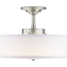 Myhouse Lighting Progress Lighting - P350134-009-30 - LED Semi-Flush - Inspire Led - Brushed Nickel