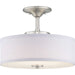 Myhouse Lighting Progress Lighting - P350134-009-30 - LED Semi-Flush - Inspire Led - Brushed Nickel