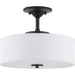 Myhouse Lighting Progress Lighting - P350134-143-30 - LED Semi-Flush - Inspire Led - Graphite