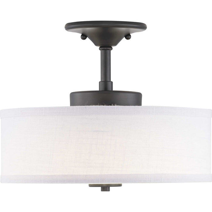 Myhouse Lighting Progress Lighting - P350134-143-30 - LED Semi-Flush - Inspire Led - Graphite