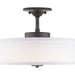 Myhouse Lighting Progress Lighting - P350134-143-30 - LED Semi-Flush - Inspire Led - Graphite