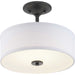 Myhouse Lighting Progress Lighting - P350134-143-30 - LED Semi-Flush - Inspire Led - Graphite