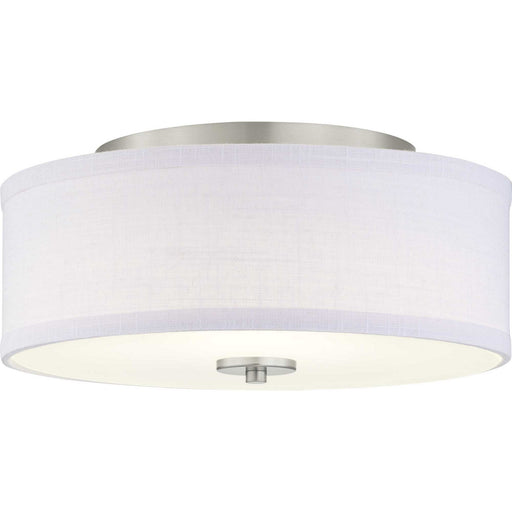 Myhouse Lighting Progress Lighting - P350135-009-30 - LED Semi-Flush - Inspire Led - Brushed Nickel