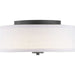 Myhouse Lighting Progress Lighting - P350135-143-30 - LED Semi-Flush - Inspire Led - Graphite