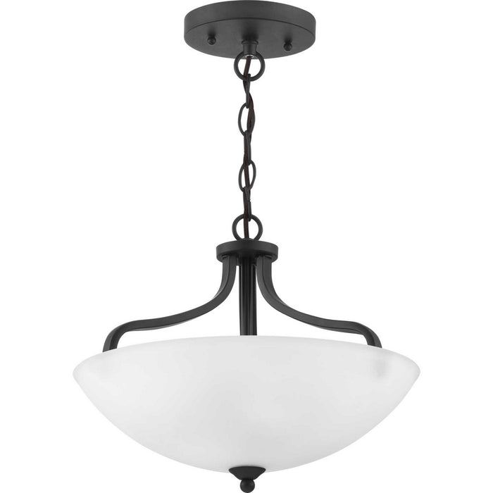 Myhouse Lighting Progress Lighting - P350136-020 - Three Light Semi-Flush Mount - Laird - Antique Bronze