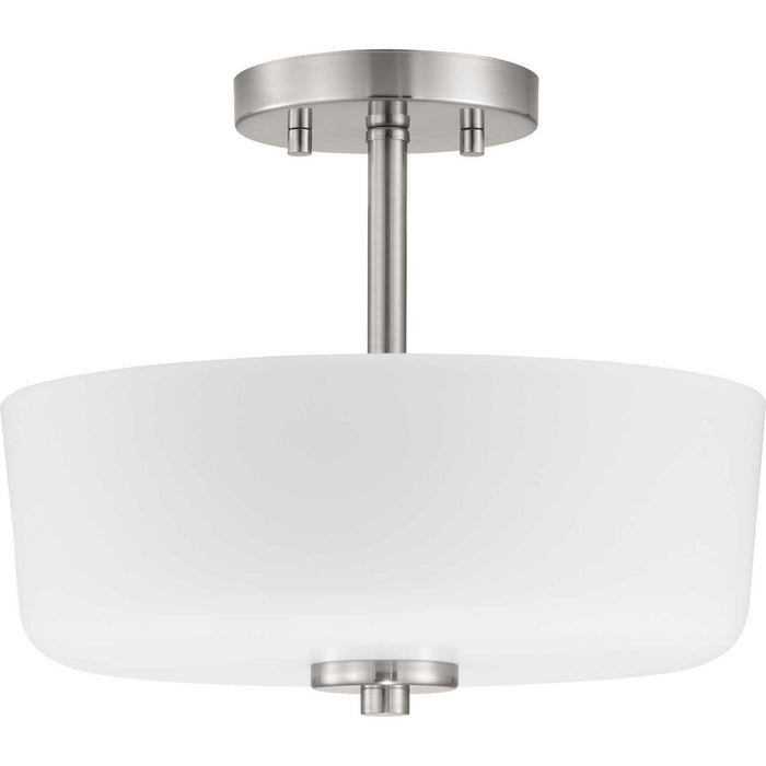 Myhouse Lighting Progress Lighting - P350137-009 - Two Light Semi-Flush Convertible - Tobin - Brushed Nickel