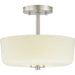 Myhouse Lighting Progress Lighting - P350137-009 - Two Light Semi-Flush Convertible - Tobin - Brushed Nickel