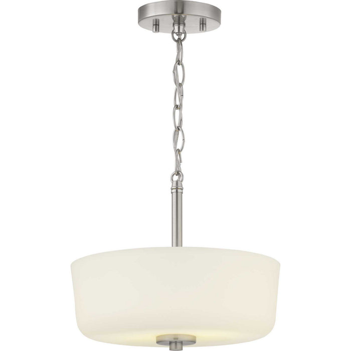 Myhouse Lighting Progress Lighting - P350137-009 - Two Light Semi-Flush Convertible - Tobin - Brushed Nickel