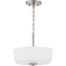 Myhouse Lighting Progress Lighting - P350137-009 - Two Light Semi-Flush Convertible - Tobin - Brushed Nickel