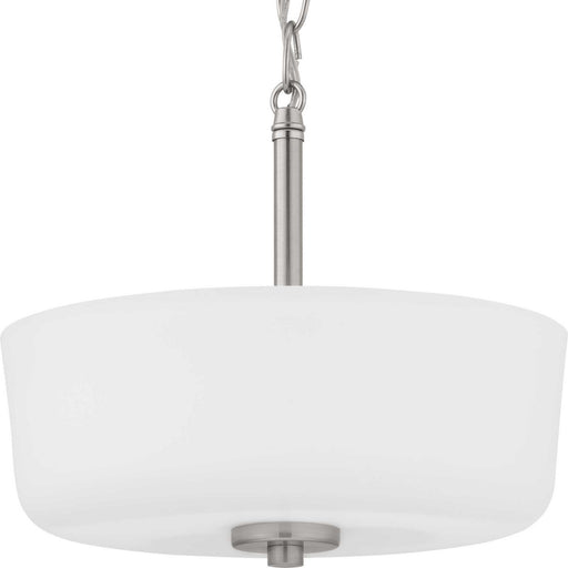 Myhouse Lighting Progress Lighting - P350137-009 - Two Light Semi-Flush Convertible - Tobin - Brushed Nickel