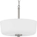 Myhouse Lighting Progress Lighting - P350137-009 - Two Light Semi-Flush Convertible - Tobin - Brushed Nickel