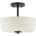 Myhouse Lighting Progress Lighting - P350137-031 - Two Light Semi-Flush Convertible - Tobin - Black