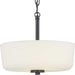 Myhouse Lighting Progress Lighting - P350137-031 - Two Light Semi-Flush Convertible - Tobin - Black