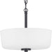 Myhouse Lighting Progress Lighting - P350137-031 - Two Light Semi-Flush Convertible - Tobin - Black