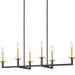 Myhouse Lighting Progress Lighting - P400114-143 - Six Light Island Pendant - Blakely - Graphite