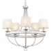 Myhouse Lighting Progress Lighting - P400158-141 - Five Light Chandelier - Gulliver - Galvanized Finish