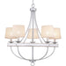 Myhouse Lighting Progress Lighting - P400158-141 - Five Light Chandelier - Gulliver - Galvanized Finish