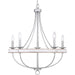 Myhouse Lighting Progress Lighting - P400158-141 - Five Light Chandelier - Gulliver - Galvanized Finish