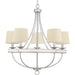 Myhouse Lighting Progress Lighting - P400158-141 - Five Light Chandelier - Gulliver - Galvanized Finish