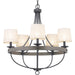 Myhouse Lighting Progress Lighting - P400158-143 - Five Light Chandelier - Gulliver - Graphite