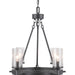 Myhouse Lighting Progress Lighting - P400164-143 - Six Light Chandelier - Gresham - Graphite