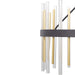 Myhouse Lighting Progress Lighting - P400176-031 - Six Light Chandelier - Orrizo - Black