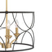 Myhouse Lighting Progress Lighting - P400177-031 - Three Light Chandelier - Landree - Black