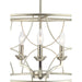 Myhouse Lighting Progress Lighting - P400177-134 - Three Light Chandelier - Landree - Silver Ridge