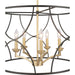 Myhouse Lighting Progress Lighting - P400178-031 - Five Light Chandelier - Landree - Black