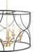 Myhouse Lighting Progress Lighting - P400178-031 - Five Light Chandelier - Landree - Black