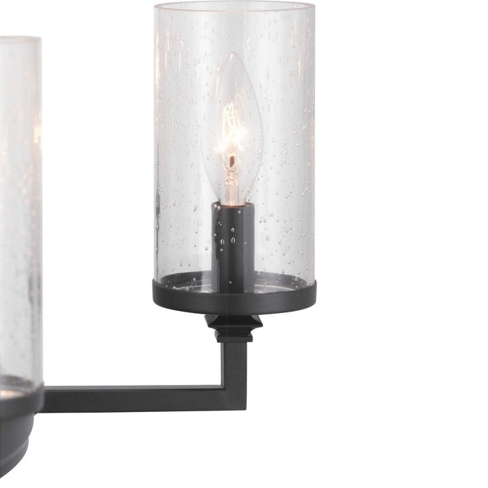 Myhouse Lighting Progress Lighting - P400180-143 - Eight Light Chandelier - Gresham - Graphite