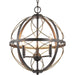 Myhouse Lighting Progress Lighting - P500068-020 - Three Light Pendant - Brandywine - Antique Bronze