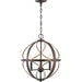 Myhouse Lighting Progress Lighting - P500068-020 - Three Light Pendant - Brandywine - Antique Bronze