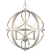 Myhouse Lighting Progress Lighting - P500068-134 - Three Light Pendant - Brandywine - Silver Ridge