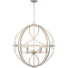 Myhouse Lighting Progress Lighting - P500069-134 - Six Light Pendant - Brandywine - Silver Ridge