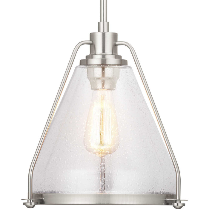 Myhouse Lighting Progress Lighting - P500135-009 - One Light Pendant - Range - Brushed Nickel