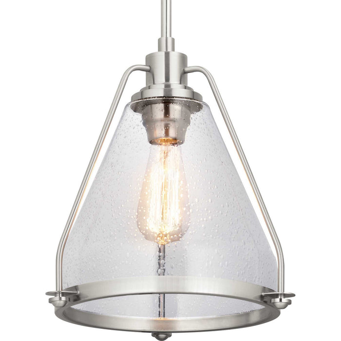 Myhouse Lighting Progress Lighting - P500135-009 - One Light Pendant - Range - Brushed Nickel