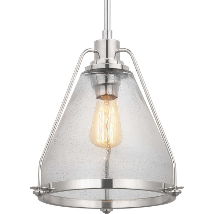 Myhouse Lighting Progress Lighting - P500135-104 - One Light Pendant - Range - Polished Nickel