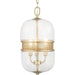 Myhouse Lighting Progress Lighting - P500156-078 - Three Light Pendant - Cayce - Vintage Gold