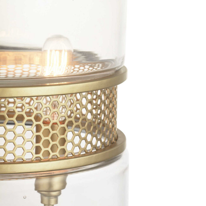 Myhouse Lighting Progress Lighting - P500156-078 - Three Light Pendant - Cayce - Vintage Gold