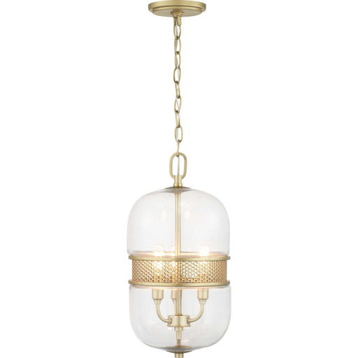 Myhouse Lighting Progress Lighting - P500156-078 - Three Light Pendant - Cayce - Vintage Gold