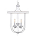 Myhouse Lighting Progress Lighting - P500157-141 - Four Light Foyer Pendant - Gulliver - Galvanized Finish