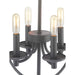 Myhouse Lighting Progress Lighting - P500157-143 - Four Light Foyer Pendant - Gulliver - Graphite