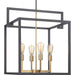 Myhouse Lighting Progress Lighting - P500168-143 - Four Light Pendant - Blakely - Graphite