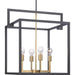 Myhouse Lighting Progress Lighting - P500168-143 - Four Light Pendant - Blakely - Graphite