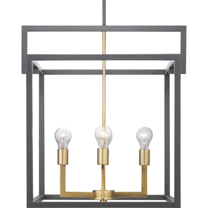 Myhouse Lighting Progress Lighting - P500168-143 - Four Light Pendant - Blakely - Graphite