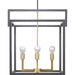 Myhouse Lighting Progress Lighting - P500168-143 - Four Light Pendant - Blakely - Graphite